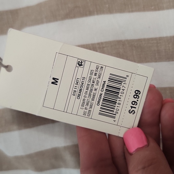 NWT A New Day striped linen blend shorts - Picture 3 of 5